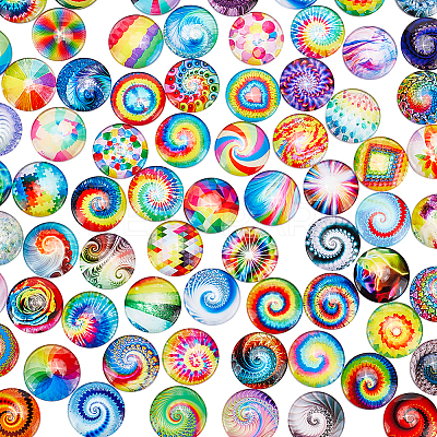 Glass Cabochons GLAA-PH0002-17-1