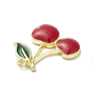 Alloy Enamel Pendants X-PALLOY-M199-03G-1