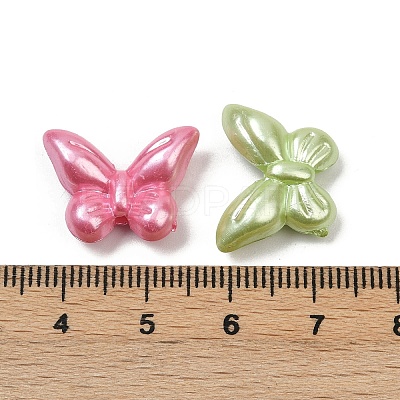 Opaque Acrylic Imitation Pearl Beads OACR-B031-51-1
