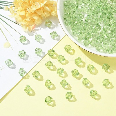 Transparent Acrylic Beads TACR-S154-20A-83-1