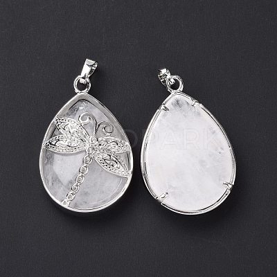 Natural Quartz Crystal Pendants G-G900-01P-16-1