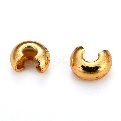 Brass Crimp Bead Covers LS-KK-I681-13A-1