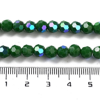 Opaque Glass Beads Strands EGLA-A035-P6mm-L06-1