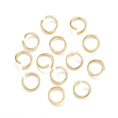 304 Stainless Steel Open Jump Rings X-STAS-F084-19G-1