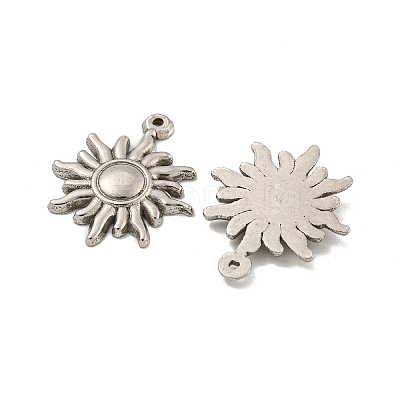 Non-Tarnish 304 Stainless Steel Pendants STAS-O004-04P-1
