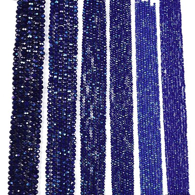 Electroplate Opaque Solid Color Glass Beads Strands LS-EGLA-A044-P1mm-L07-1
