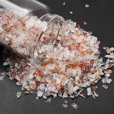 Natural Hematoid Quartz/Ferruginous Quartz Cabochons GG-CBA7717-01-1