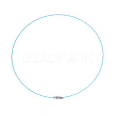 Stainless Steel Wire Necklace Cord DIY Jewelry Making TWIR-R003-14-1