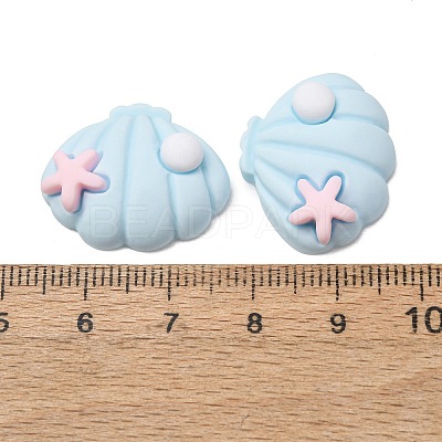 Opaque Resin Cabochons RE-CBA49A8-09-1