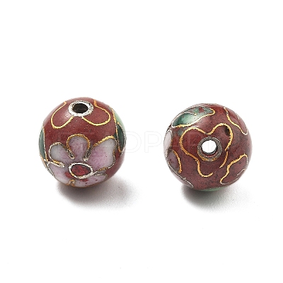 Handmade Cloisonne Beads CLB-O001-M09-01-1