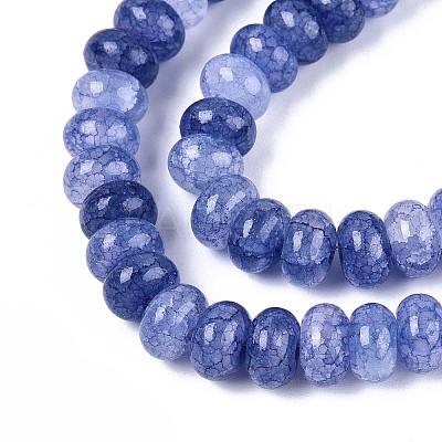 Glass Beads Strands X-GLAA-N059-5x8mm-18-1