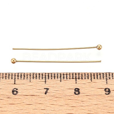 304 Stainless Steel Head Pins STAS-T065-30mm-20G-1