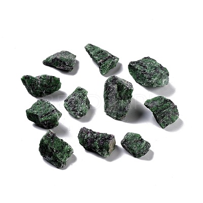 Rough Raw Natural Ruby in Zoisite Beads G-K314-07-1