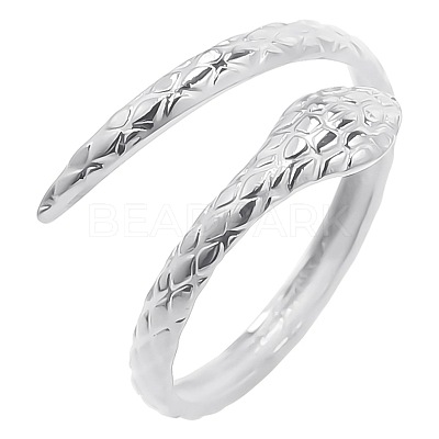 304 Stainless Steel Adjustable Snake Ring XG0209-1-1