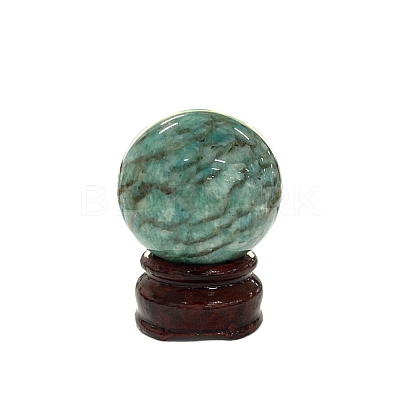 Natural Amazonite Sphere Ornament PW-WG15772-03-1