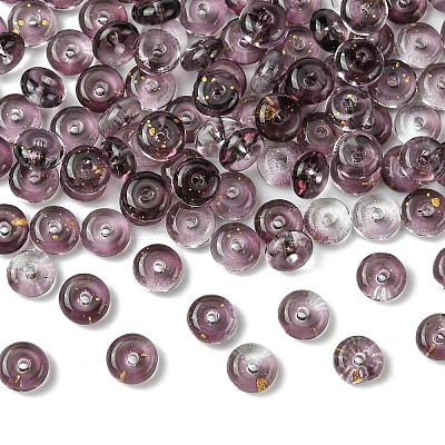 111Pcs Electroplate Transparent Colours Rainbow Glass Seed Beads SEED-YW0002-93H-1