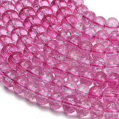 Dyed Imitation Gemstone Glass Beads Strands GL-Z001-03B-15-1