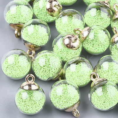 Glass Ball Pendants X-GLAA-T003-03D-1