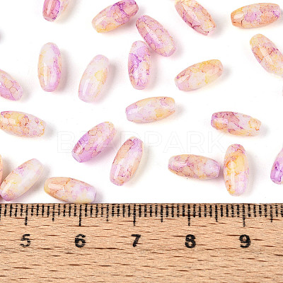 Baking Paint Glass Seed Beads SEED-N008-06B-1