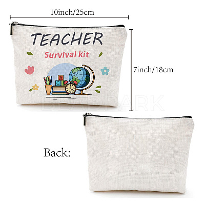 Nurse Theme Polycotton Custom Canvas Stroage Bags ABAG-WH0029-123-1