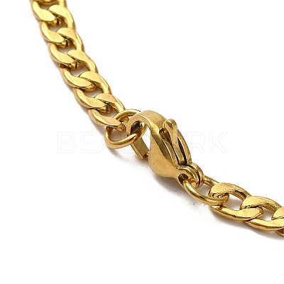 Sword Pendant Necklaces NJEW-C043-03G-1