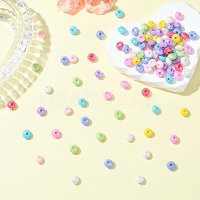 Opaque Acrylic Beads MACR-YW0003-55A-1