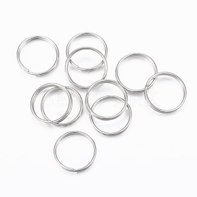 Tarnish Resistant 304 Stainless Steel Split Rings STAS-H413-06P-B-1