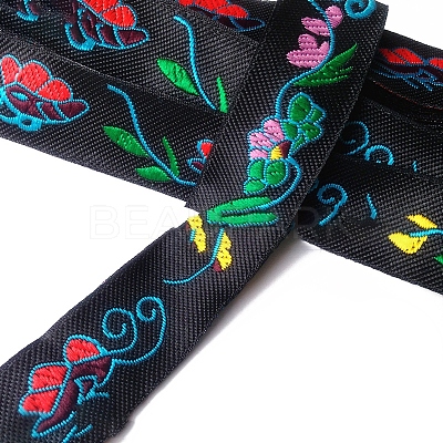 7M Ethnic Style Polyester Jacquard Ribbon PW-WG55376-07-1