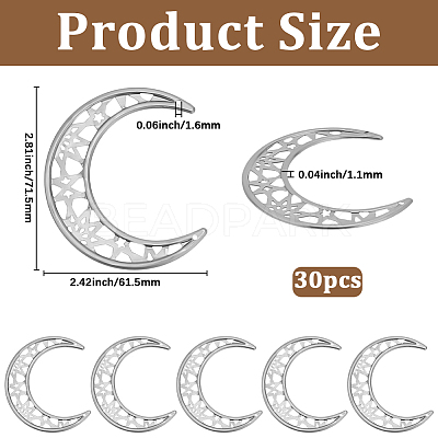 30Pcs Iron Pendants IFIN-GF0001-57-1