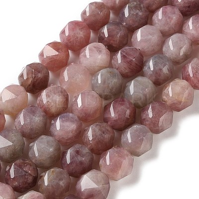 Natural Madagascar Rose Quartz Beads Strands GG-CBABD99-05-1