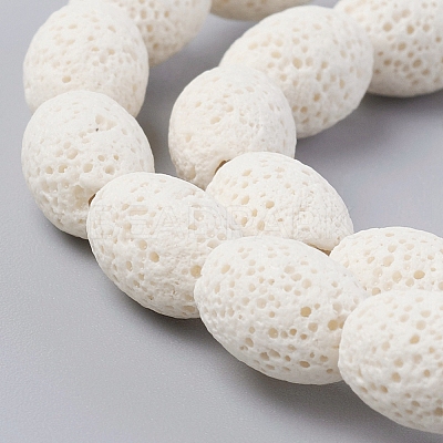 Natural Lava Rock Beads Strands G-F671-03A-01-1