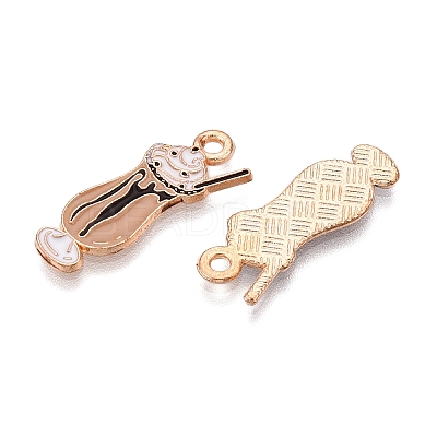 Alloy Enamel Pendants ENAM-T020-49-RS-1