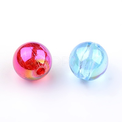 Eco-Friendly Transparent Acrylic Beads PL734M-1