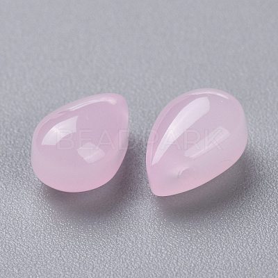 Imitation Jade Glass Beads GGLA-M004-05C-02-1