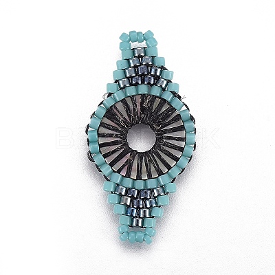 MIYUKI & TOHO Handmade Japanese Seed Beads Links SEED-E004-G05-1