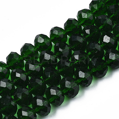 Glass Beads Strands X-EGLA-A034-T10mm-D24-1