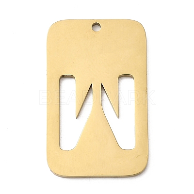 304 Stainless Steel Pendants STAS-D200-01W-G-1