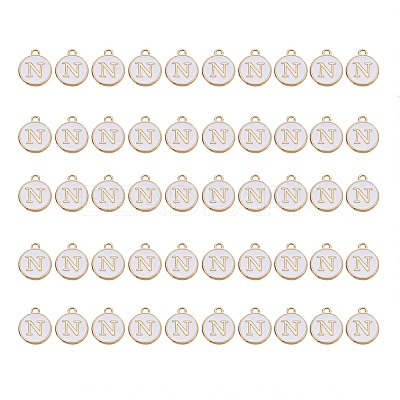 Golden Plated Alloy Charms ENAM-SZ0001-25A-N-1