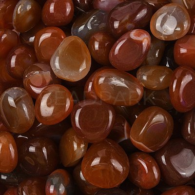 Dyed & Heated Natural Agate Beads G-J402-02A-01-1