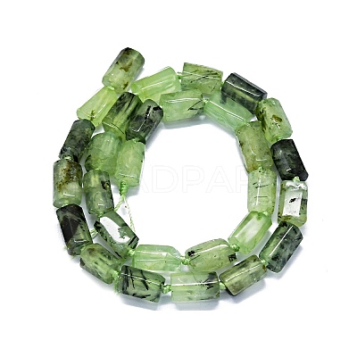 Natural Prehnite Beads Strands G-O170-144-1
