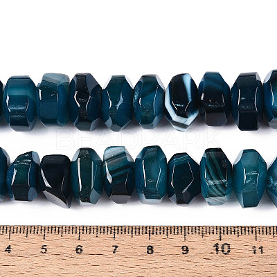 Natural Agate Beads Strands G-N356-01A-14-1