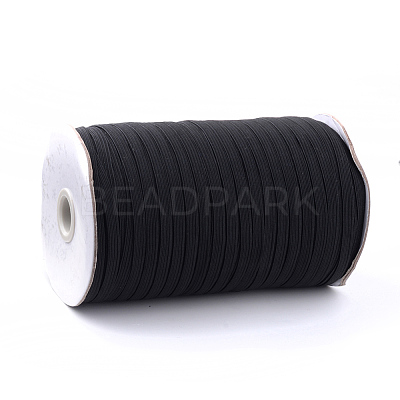 3/8 inch Flat Braided Elastic Rope Cord EC-R030-10mm-02-1
