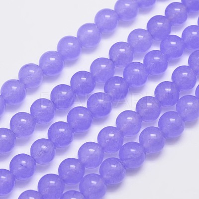 Natural & Dyed Malaysia Jade Bead Strands X-G-A146-8mm-A19-1