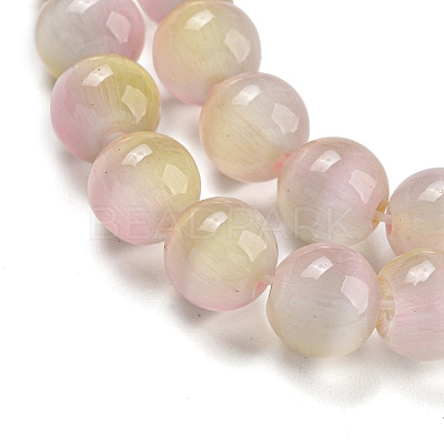 Cat Eye Beads Strands X-G-K378-A01-02-1