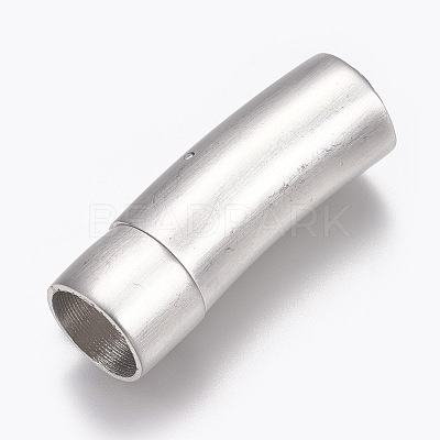304 Stainless Steel Bayonet Clasps STAS-O114-032C-MP-1