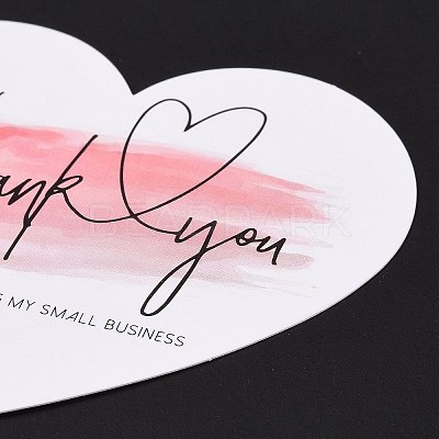 Coated Paper Thank You Greeting Card X1-DIY-F120-03B-1