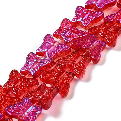 Transparent Glass Beads Strands GLAA-F114-04A-1