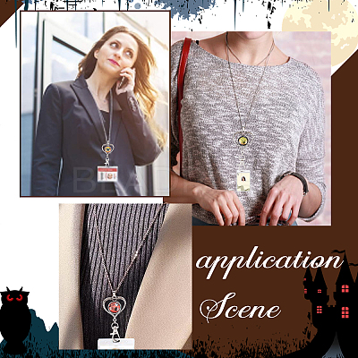 SUNNYCLUE 1 Box DIY Women's Fashion Beaded Badge Lanyard Necklace