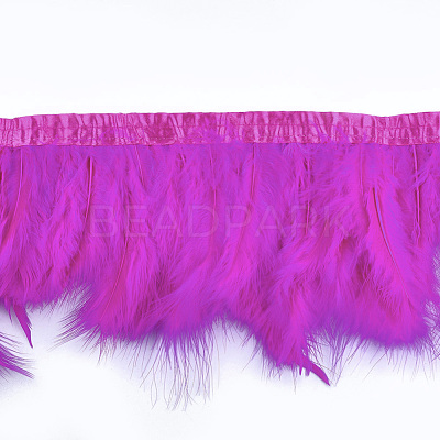 Turkey Feather Fringe Trimming FIND-T037-03H-1