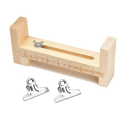 Wooden Bracelet Webbing Retainer Knitting Tool WD-CBA63DB-01-1
